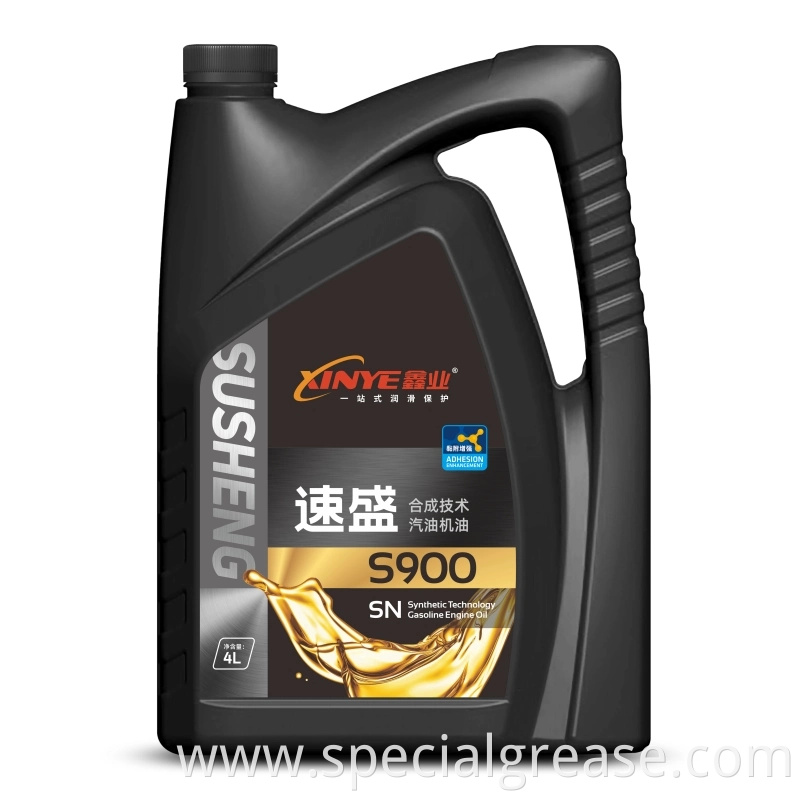 Hot Selling Sn Synthetic Technology Gasoline Engine Oil Anti Wear And Pressure High Performance5